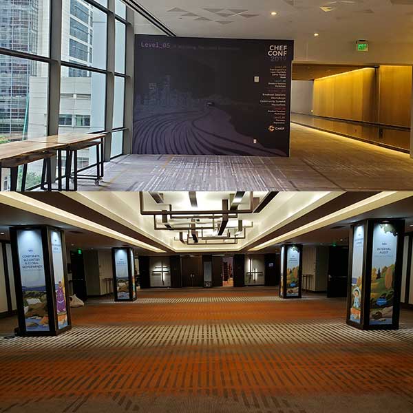 Chef — Conference Wall Wrap