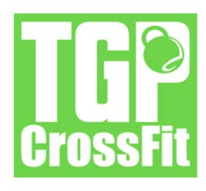 TGP CrossFit logo designed by AG Installs