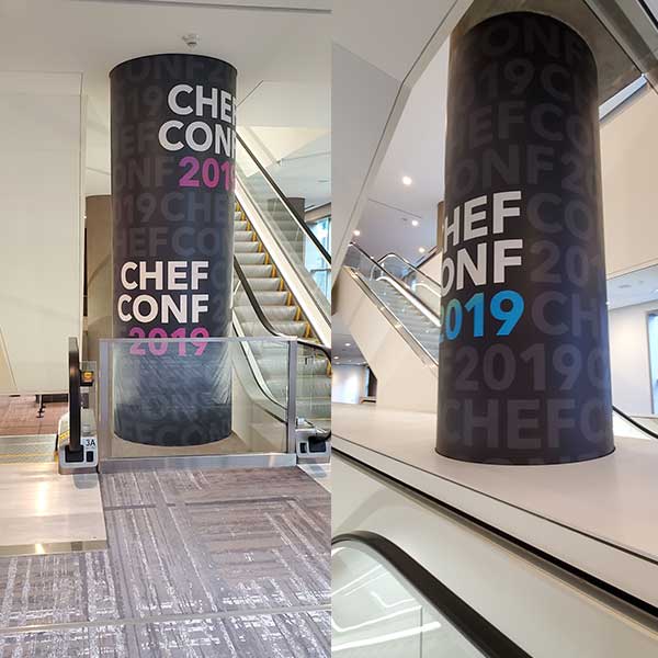 Pillar Wraps — Event Graphics