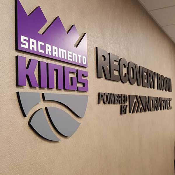 Golden 1 Center — Recovery Room Sign, indirectly