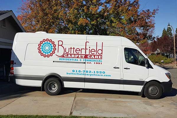Butterfield Carpet Care — Sprinter Van Wrap